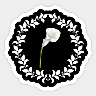 Peace lily Sticker